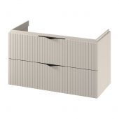 Cersanit Tirso S1015013 szafka 99.4x44.6x57.2 cm podumywalkowa wisząca cappucino-beżowa