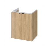 Cersanit Ovida S1058010 szafka 59.4x45x70 cm podumywalkowa wisząca dąb