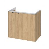 Cersanit Ovida S1058011 szafka 79.4x45x70 cm podumywalkowa wisząca dąb