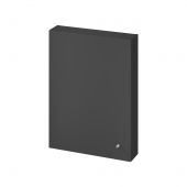 Cersanit Larga S164031 szafka 59.4x14x80 cm boczna wisząca antracyt