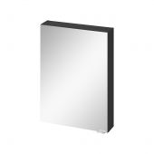 Cersanit Larga S164034 szafka 59.4x14.3x80 cm z lustrem antracyt