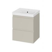 Cersanit Moduo S4013007 umywalka z szafką 50 cm beżową