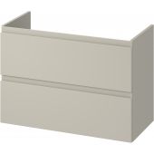 Cersanit Moduo S590107DSM szafka 79.5x37.5x57 cm podumywalkowa wisząca beżowa