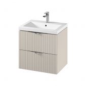 Cersanit Tirso S801541 umywalka z szafką 60 cm beżową