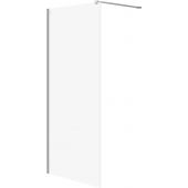 Cersanit Mille S161006 ścianka prysznicowa walk-in 90 cm chrom połysk/szkło przezroczyste