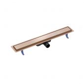Cersanit Tako S204059 odpływ prysznicowy 70 cm miedź