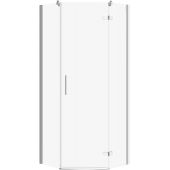 Cersanit City S584075 kabina prysznicowa 80x80 cm chrom połysk/szkło przezroczyste