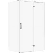 Cersanit City S584088 kabina prysznicowa 120x90 cm prostokątna chrom połysk/szkło przezroczyste