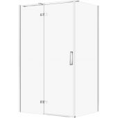 Cersanit City S584089 kabina prysznicowa 120x90 cm prostokątna chrom połysk/szkło przezroczyste