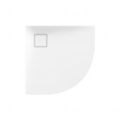 Cersanit Tako S932155 brodzik półokrągły 80x80 cm biały