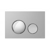 Cersanit Luna K970571 przycisk spłukujący do wc chrom błyszczący-chrom mat