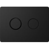 Cersanit Accento Circle K97425 przycisk spłukujący do wc czarny