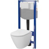 Cersanit City S701794 zestaw wc stelaż z miską i deską