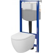 Cersanit Zen S701798 zestaw wc stelaż + miska + deska spłukiwanie wirowe