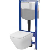 Cersanit Larga S701801 zestaw wc stelaż z miską i deską