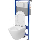 Cersanit Larga S701823 zestaw wc stelaż z miską i deską