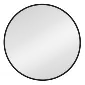 Dubiel Vitrum Zoe 5905241012988 lustro 80x80 cm okrągłe z oświetleniem czarny