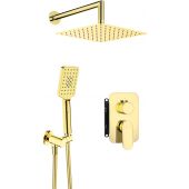 Deante Alpinia BXYZZGAM zestaw prysznicowy podtynkowy złoty
