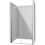 Deante Kerria Plus KTSP012P drzwi prysznicowe 120 cm rozsuwane do wnęki