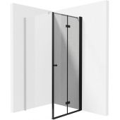 Deante Kerria Plus KTSXN41P drzwi prysznicowe składane profile czarne