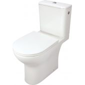 Deante Jaśmin CDJD6RPS kompakt wc z deską sedesową ze spłukiwaniem wirowym biały