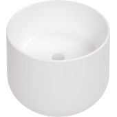 Deante Arnika CGN6U32 umywalka 37.5x37.5 cm okrągła nablatowa biała