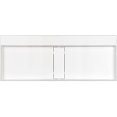 Deante Blur CQBAU1S umywalka 100x40 cm prostokątna nablatowa biała