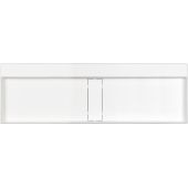 Deante Blur CQBAU2S umywalka 120x40 cm prostokątna nablatowa biała