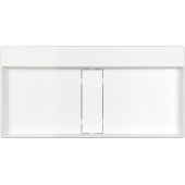 Deante Blur CQBAU8S umywalka 80x40 cm prostokątna nablatowa biała