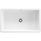Deante Lumi ZCU610D zlewozmywak ceramiczny 81x48 cm biały