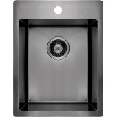 Deante Olfato ZPOD10E zlewozmywak stalowy 50.5x39 cm grafit