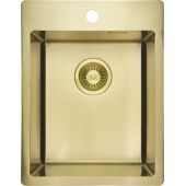 Deante Olfato ZPOR10E zlewozmywak stalowy 50.5x39 cm złoty