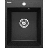Deante Corio ZRC2103 zlewozmywak granitowy 50x40 cm szary/grafitowy/onyx