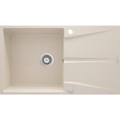 Deante Corio ZRC511A zlewozmywak granitowy 86x50 cm beżowy