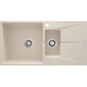 Deante Corio ZRC5513 zlewozmywak granitowy 97x50 cm beżowy