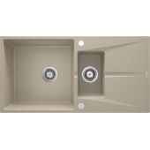 Deante Corio ZRC7513 zlewozmywak granitowy 97x50 cm beżowy