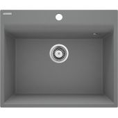 Deante Corio ZRCS10A zlewozmywak granitowy 60x50 cm szary/grafitowy/onyx