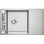 Deante Magnetic ZRM0113 zlewozmywak stalowy 82x50 cm stal