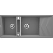 Deante Magnetic ZRMS213 zlewozmywak granitowy 116x50 cm szary/grafitowy/onyx