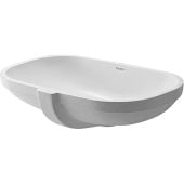 Duravit D-Code 0338490000 umywalka 49.5x29 cm prostokątna podblatowa biała