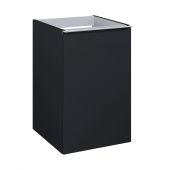 Elita Look RE080400027160 szafka 40x44.9x63.5 cm boczna wisząca czarna