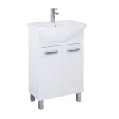 Elita Sunn RE169191008060 umywalka z szafką 55.5 cm białą