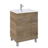 Elita Sunn RE169212007050 umywalka z szafką 60 cm dąb