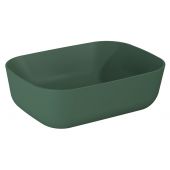 Elita Reni RE040460037010 umywalka 45.5x32.5 cm prostokątna nablatowa zielona