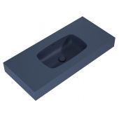 Elita Dimple RE041000027030 umywalka 100.8x46 cm prostokątna ścienna niebieska