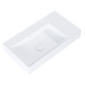 Elita Level RE041461175290 umywalka 80.5x45.5 cm prostokątna ścienna biała
