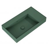 Elita Level RE041461177010 umywalka 80.5x45.5 cm prostokątna ścienna zielona