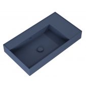 Elita Level RE041461177030 umywalka 80.5x45.5 cm prostokątna ścienna niebieska