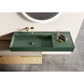 Elita Level RE041461187010 umywalka 100.5x45.5 cm prostokątna ścienna zielona