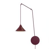 Emibig Abramo 17871 lampa wisząca 1x15 W burgund